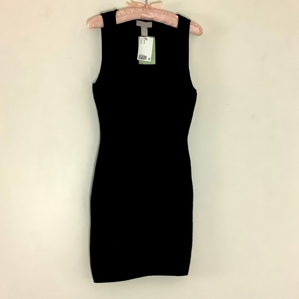 H&M Fitted Sleeveless Bodycon Tank Dress Casual Cocktail Collegiate Sustainably